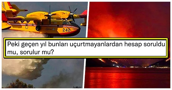 Cüneyt Özdemir, Geçtiğimiz Yıl Yangın Söndürmeye Katılmayan Bakımsız THK Uçaklarının Sorumlularına İsyan Etti