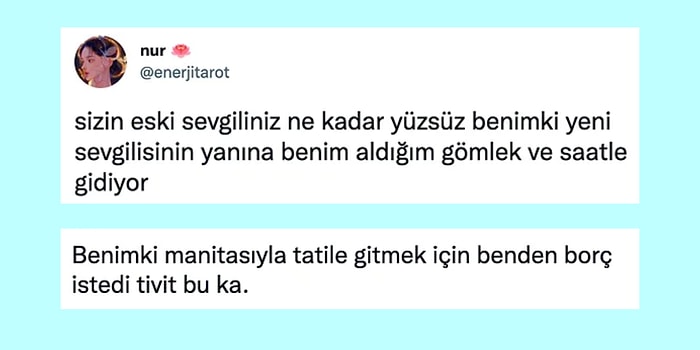 Eski Sevgililerinin Yüzsüzlüklerini Paylaşarak Böyleleri de Varmış Dedirten İlişkizedeler