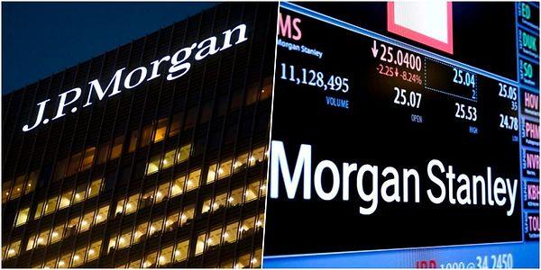 ABD'nin dev bankaları JP Morgan ve Morgan Stanley yılın ikinci çeyrek bilançolarını açıkladı. Bankaların net kârlarının geçen yılın aynı dönemine göre düştüğü görüldü.