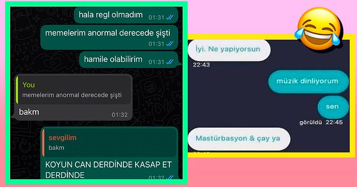 Cinsel İçerikli Mesajlaşmalarını Bizlerle Paylaşırken Sexting'de Seviye Atlayıp Kahkaha Attıran 17 Kişi