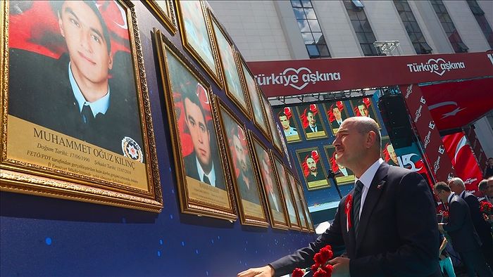 Soylu: '15 Temmuz Destanı'na Küfreden Şeref Yoksunu, İzmir Polisimiz Tarafından Gözaltına Alındı'