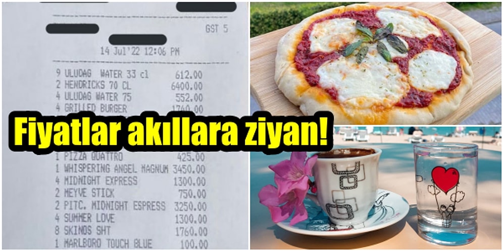 Bodrum'un Ünlü Otelinde Ödenen Çılgın Hesabı Görünce Küçük Dilinizi Yutacak ve Fakirliğinizi Hissedeceksiniz!