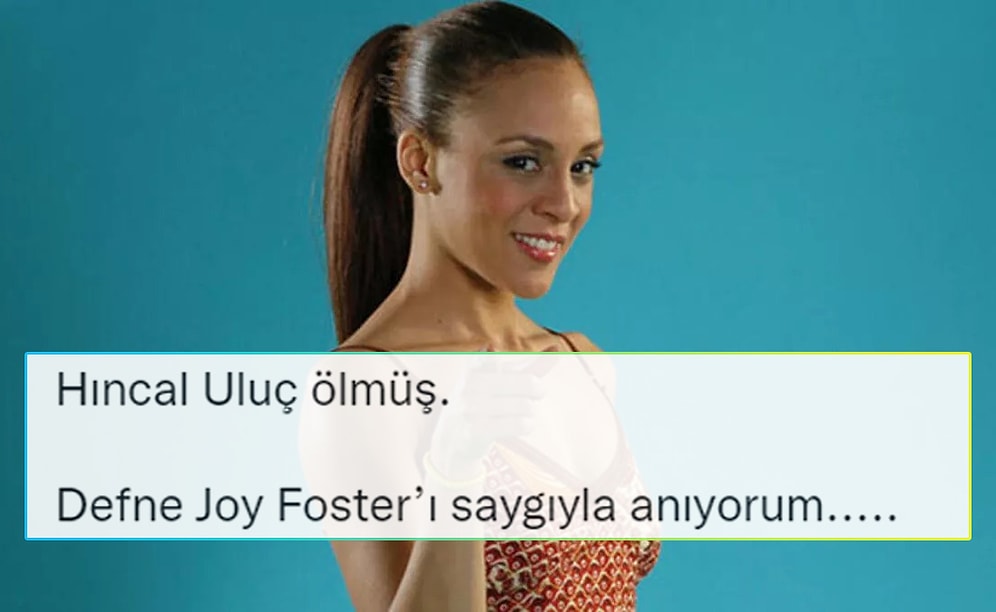 Hıncal Uluç Söylentilerinin Ardından Twitter'da Defne Joy Foster Paylaşımları Yapılıyor