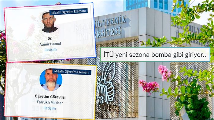 İTÜ Makina'daki Misafir Öğretim Görevlileri Sosyal Medyada Gündem Oldu