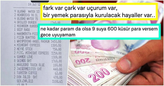 Suyun Türk Kahvesinden Pahalı Olduğu Telefon Numarasını Andıran Bu Adisyonu Görüp de Çıldırmamak Elde Değil!