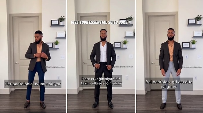 Erkekler Nasıl Giyinsin? 5 Takım Elbise, 3 Farklı Renkte Gömlek ile 75 Farklı Kombin Yapabilirsiniz!