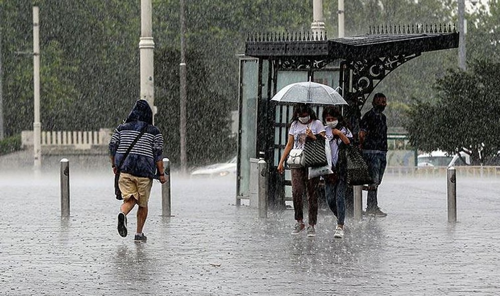 Meteoroloji 11 İl İçin "Sarı Kodlu" Uyarı Verdi!