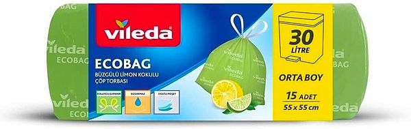 11. Vileda marka büzgülü çöp torbası da çok avantajlı bir fiyatla satışta şu anda.