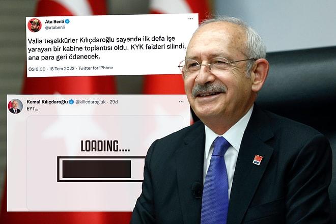 Kredi Faizlerinin Silinmesi Sonrası Kılıçdaroğlu'nun Yaptığı Paylaşım Gündem Oldu: 'EYT Loading'