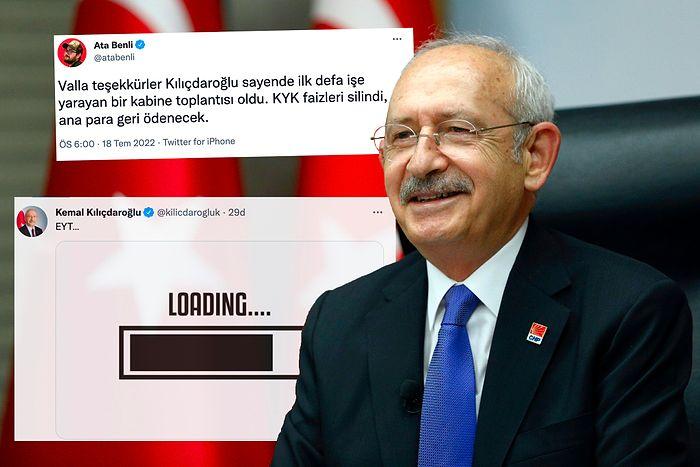 Kredi Faizlerinin Silinmesi Sonrası Kılıçdaroğlu'nun Yaptığı Paylaşım Gündem Oldu: 'EYT Loading'