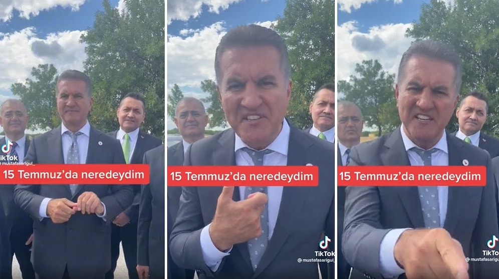 '15 Temmuz'da Sizin İçin Evde Saklandı Diyorlar' Sözüne Sarıgül: 'Vicdanımın Sesi Nereye Götürdüyse Oradaydım'