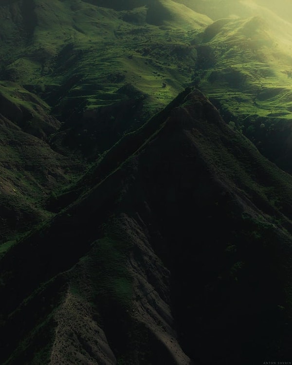 8. Dağıstan'da bulunan dağlar.😍