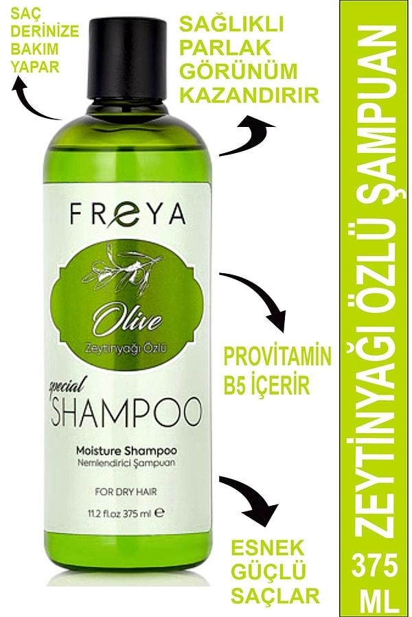 3. Freya zeytinyağı özlü şampuan
