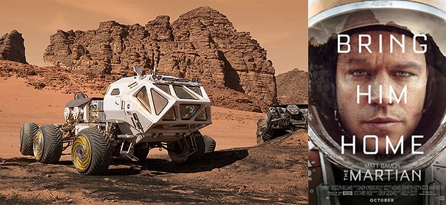 3. The Martian / Marslı (2015) - IMDb: 8