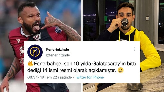 Fenerbahçeli Taraftarın Galatasaray'a Atılan Transfer Çalımlarını Hatırlatması Sosyal Medyada Gündem Oldu