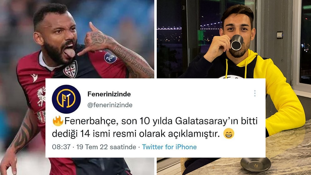 Fenerbahçeli Taraftarın Galatasaray'a Atılan Transfer Çalımlarını Hatırlatması Sosyal Medyada Gündem Oldu