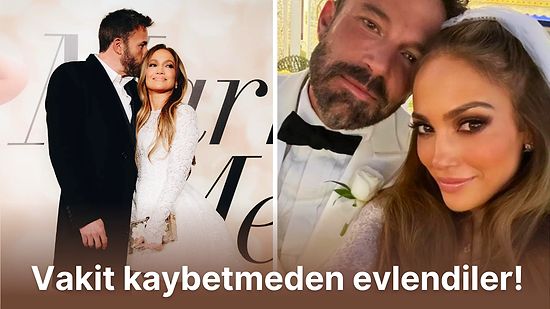 Teklifi Alır Almaz Düğünü Yaptı: Jennifer Lopez, Ben Affleck'in Caymaması İçin Evliliği Aceleye Getirmiş!