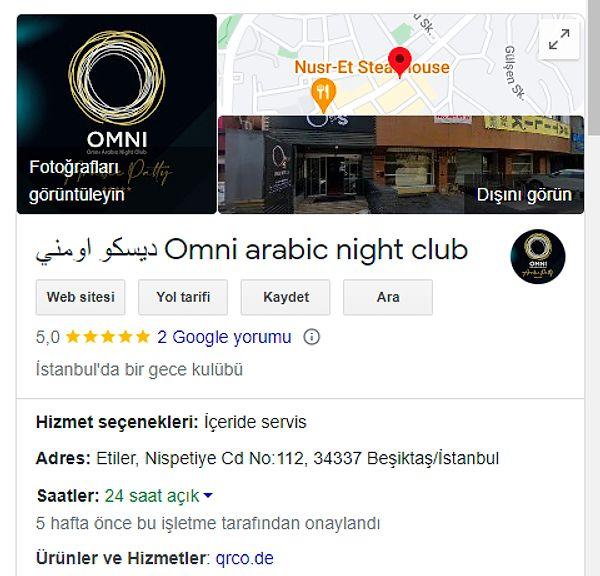 İstanbul'da 'Araplara Özel Gece Kulübü' Açıldığı İddia Edildi