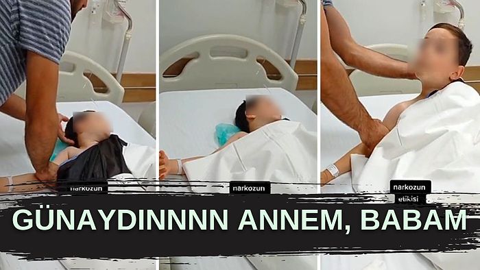 Ameliyat Sonrası Narkoz Etkisi Altında Olan Ufaklığın Sevgi Yumağına Dönüştüğü Muhteşem Anları