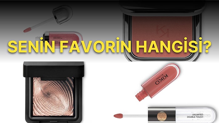 Kiko'nun Lip Gloss ve Rujundan Sonra En Beğenilen Ürünleri