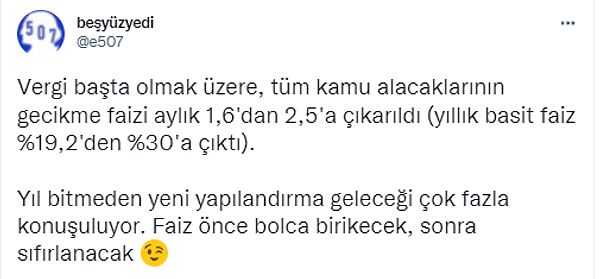 Kamu alacaklarında af öncesi teorileri de bulunan yorumlarda faiz artışını önemli engeli olan "Nass" hatırlatıldı