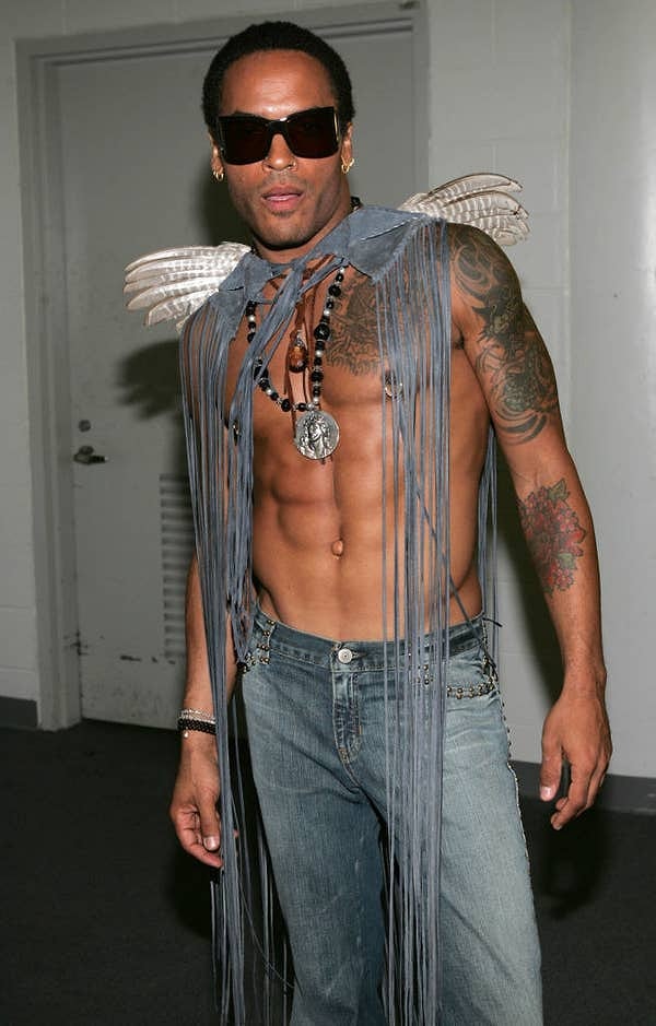 23. Ленни Кравиц в 40 лет: