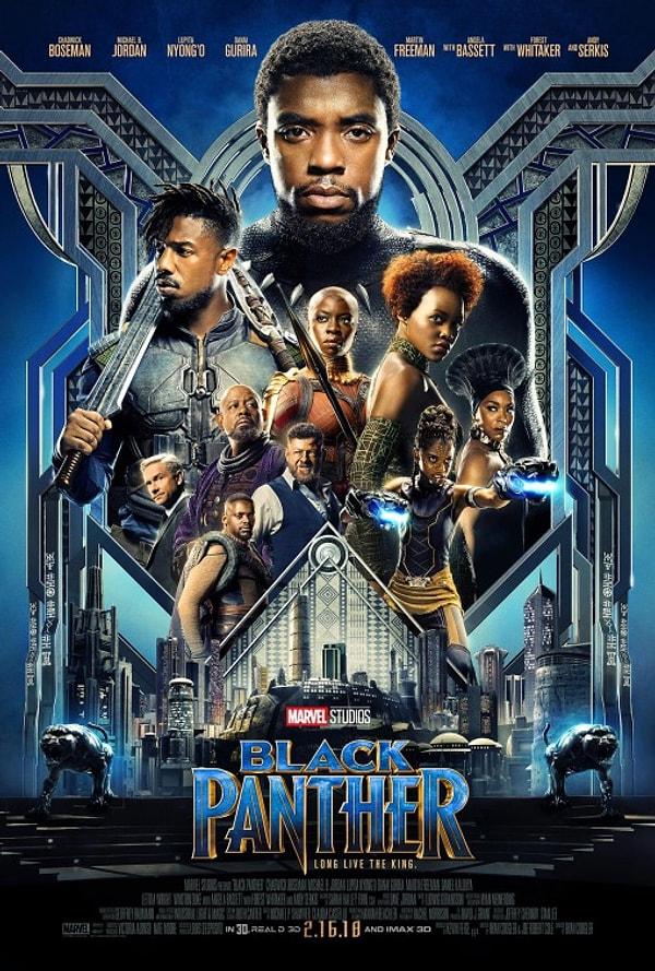 9. Black Panther / Kara Panter (2018) IMDb: 7.3