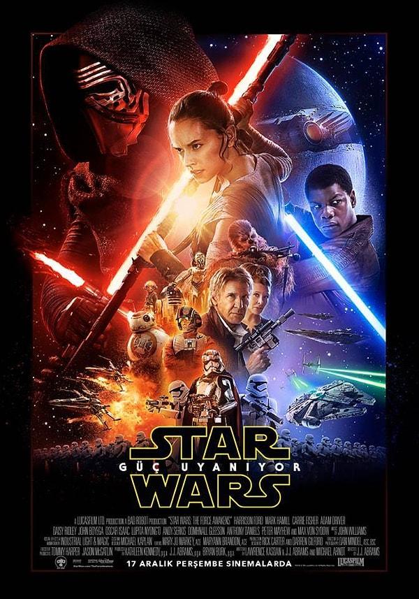 7. Star Wars: Episode VII-The Force Awakens / Star Wars: Güç Uyanıyor (2015) IMDb: 7.8