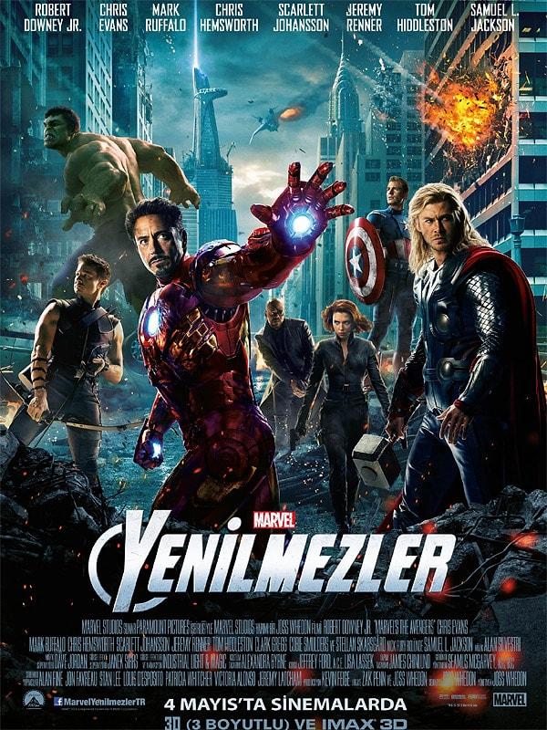 5. The Avengers / Yenilmezler (2012) IMDb: 8.0