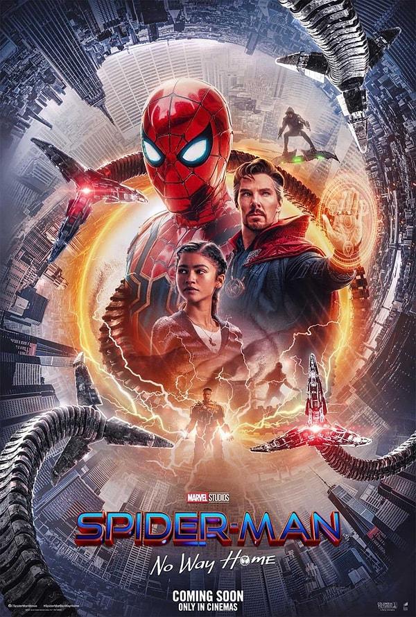 3. Spider-Man: No Way Home / Örümcek-Adam: Eve Dönüş Yok (2021) IMDb 8.3