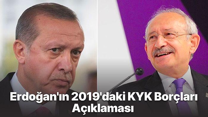 Erdoğan'ın KYK Borçları ile İlgili Sözleri Gündem Oldu: "Bay Kemal Gibi Cevap Verirsek 'Sildim Gitti' Der"