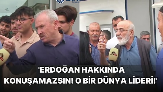 Sokak Röportajı Yapan Kadını 'Vatan Hainliği' ile Suçlayan Yozgatlı Dayılar: 'Erdoğan Hakkında Konuşamazsın!'