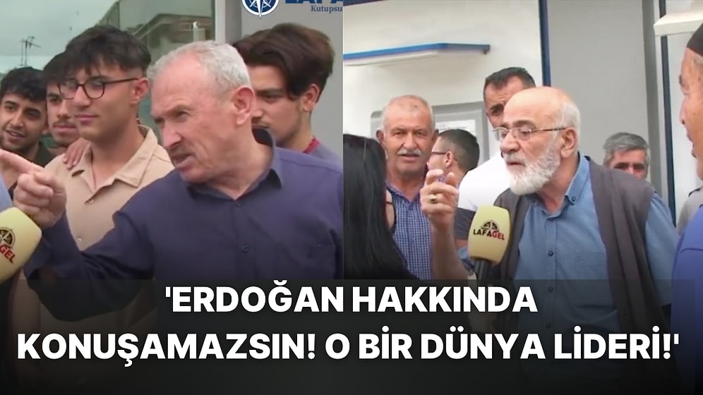 Sokak Röportajı Yapan Kadını 'Vatan Hainliği' ile Suçlayan Yozgatlı Dayılar: 'Erdoğan Hakkında Konuşamazsın!'