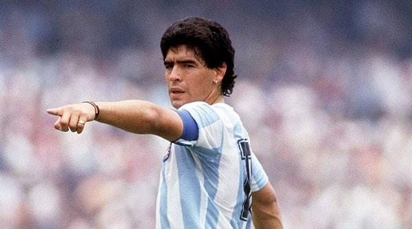 9. Diego Armando Maradona.