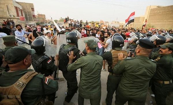 Ancak Irak'ta Türkiye'ye karşı protesto gösterileri yapılmaya devam etmişti.
