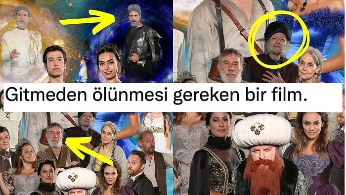 Kadrosunda Yok Yok Olan 'Bir Türk Masalı' Filminin Görenlere Fenalıklar Geçirten Afişine Gelen Komik Tepkiler