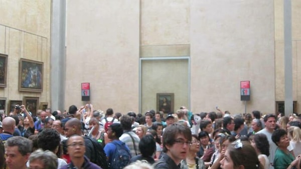 4. Оригинальная Мона Лиза в жизни