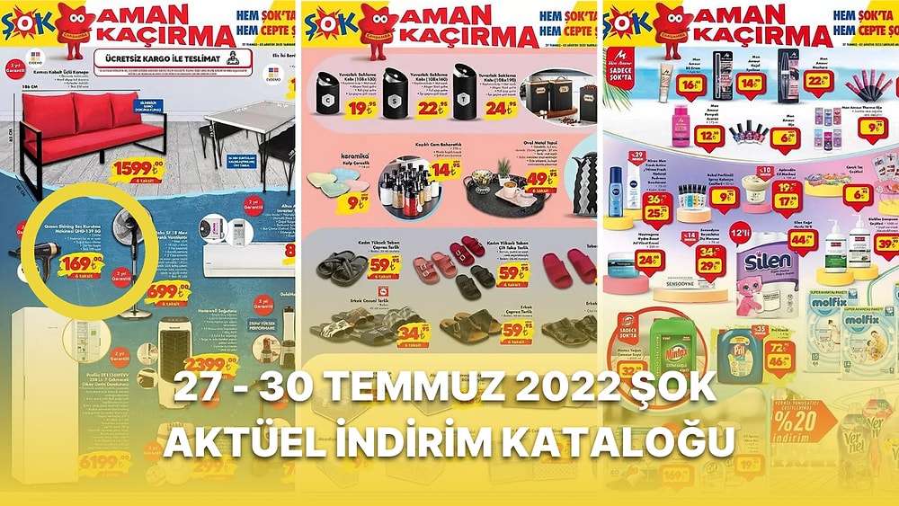 27 - 30 Temmuz ŞOK Bu Hafta Kataloğu