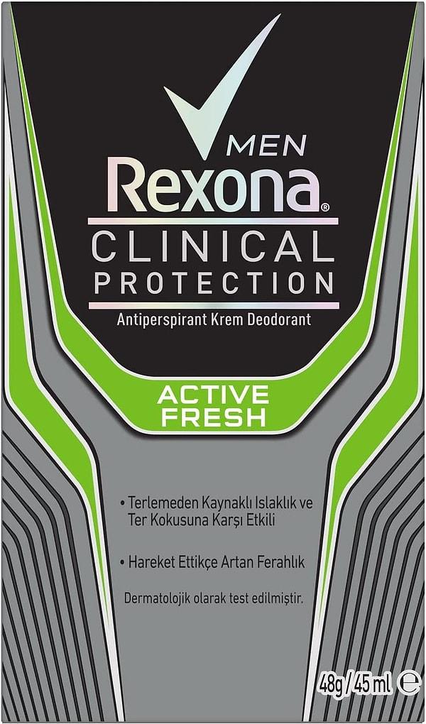 8. Erkekler de nihayet doğru yolu bulmuş. Bu hafta en çok tercih ettikleri ürün Rexona Clinical Protection olmuş.