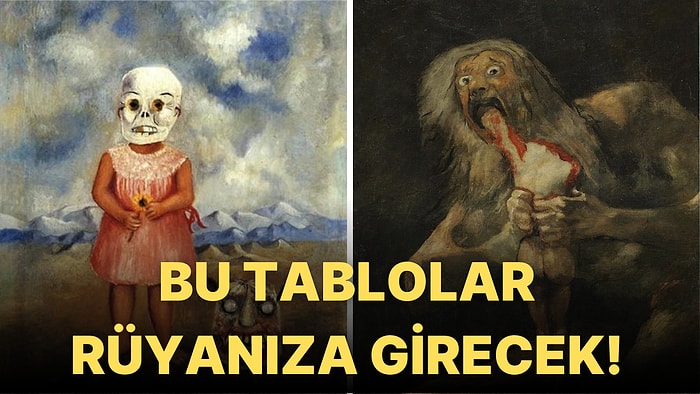 Bunlara Bakmak Yürek İster! Şaşırtıcı Derecede Korkutucu Olan Ürpertici Sanat Eserleri