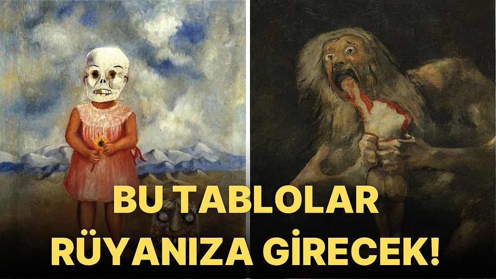 Bunlara Bakmak Yürek İster! Şaşırtıcı Derecede Korkutucu Olan Ürpertici Sanat Eserleri