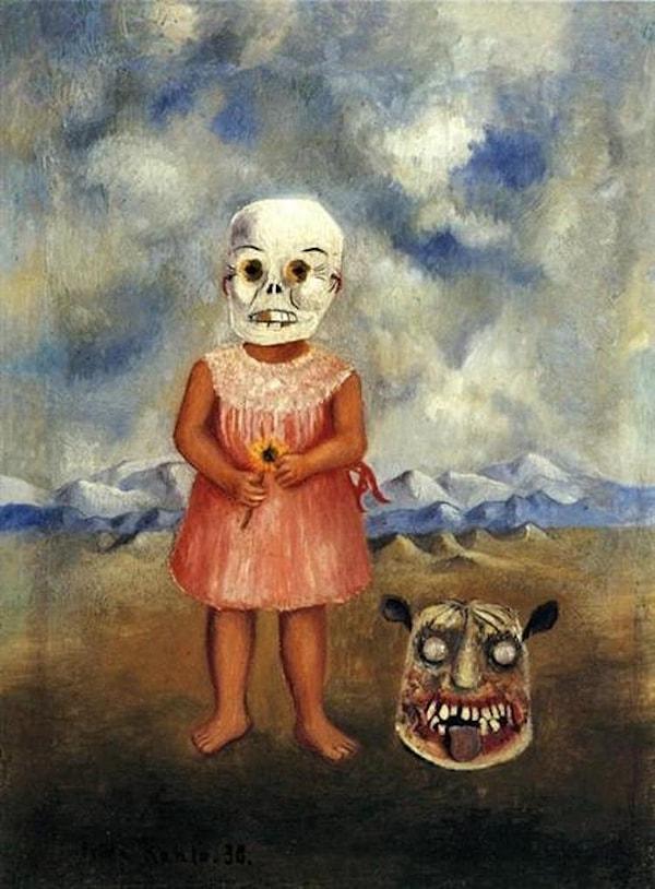 5. Frida Kahlo - Ölüm Maskeli Kız (1938)