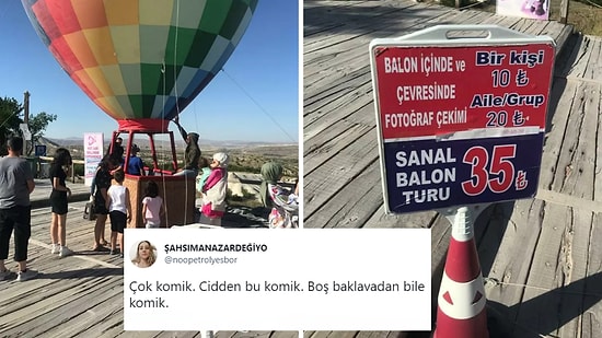 Turistlere Gerçeği Vatandaşa Sanal Tur! Kapadokya'daki Balon Fiyatlarına İnsanlar Sessiz Kalamadı