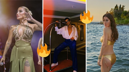 Hafta Boyunca Yaptıkları Sıcak Paylaşımlarla Ülke Genelinde Havaların Isınmasına Sebep Olan Ünlüler 🔥