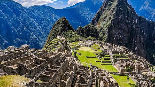 6. Machu Picchu Antik Şehri