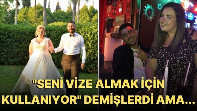 'Seni Vize İçin Kullanıyor' Diyenlere İnat Türkiye'de Tatil Yaparken Tanıştığı Türk Adamla Evlenen İskoç Kadın