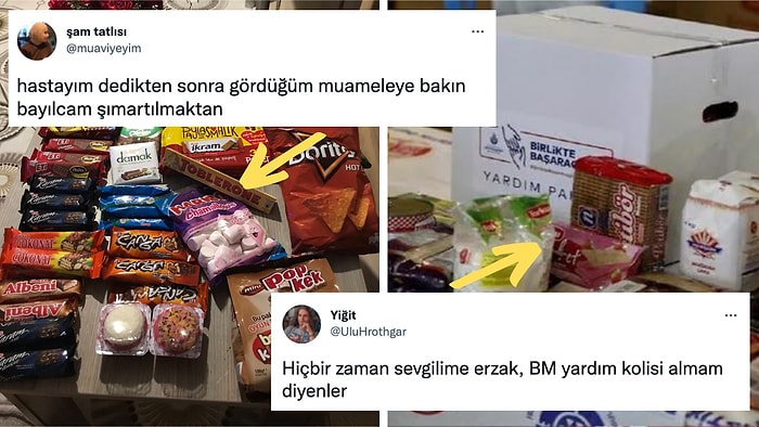 Hasta Olan Sevgilisine Yardım Kolisine Benzer Bol Abur Cuburlu Hediye Gönderen Adam Sosyal Medyayı İkiye Böldü