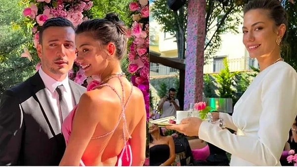 Geçtiğimiz aylarda aile arasında nişan töreni yapan çiftin nişan görüntüleri çok konuşulmuş ve özellikle Oğuzhan Koç'un tuzlu kahve görüntüleri sosyal medyada gündem olmuştu.