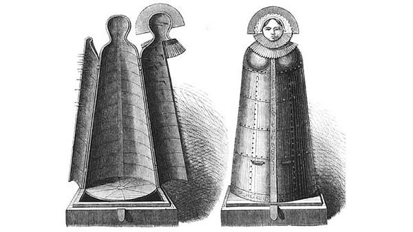 8. Daha önce bir ortaçağ işkence aleti olduğu düşünülen "iron maiden", aslında 19. yüzyılda ortaya çıkmaya başladı.