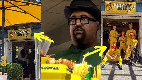 Big Smoke Gibi Sipariş Verebilirsiniz: GTA Serisinin Ünlü Fast Food Zinciri Cluckin Bell Gerçek Oldu!